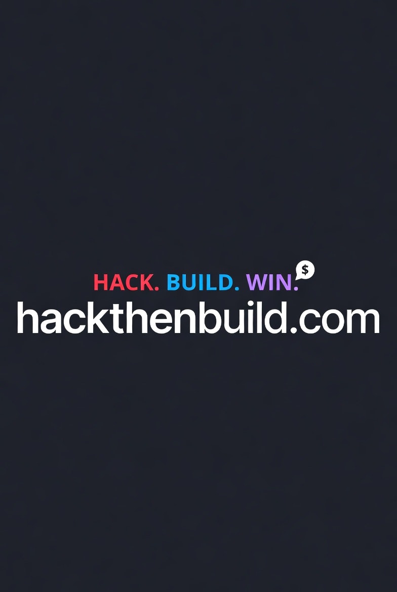 HACK. BUILD. WIN. · hack_then_build gallery image