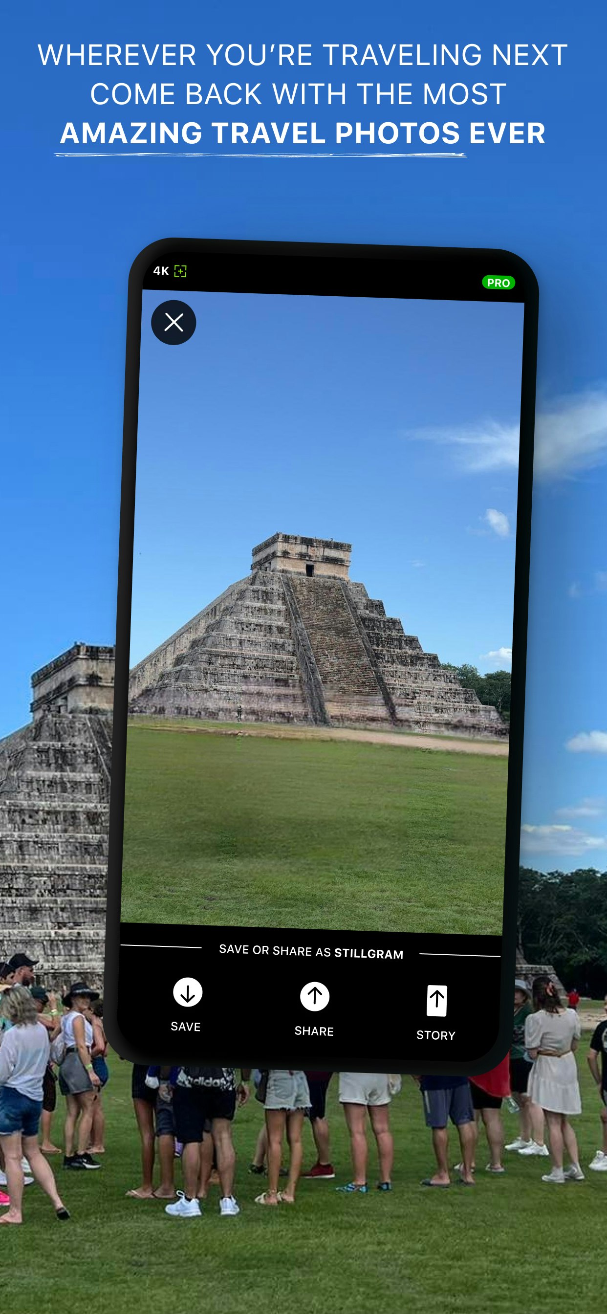 静けさ - AIポイント＆シュートカメラは、旅行の写真から群衆を削除しますメディア2