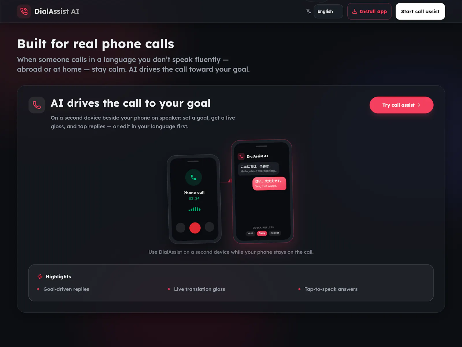 DialAssist AI screenshot 3