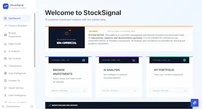 StockSignal.io gallery image