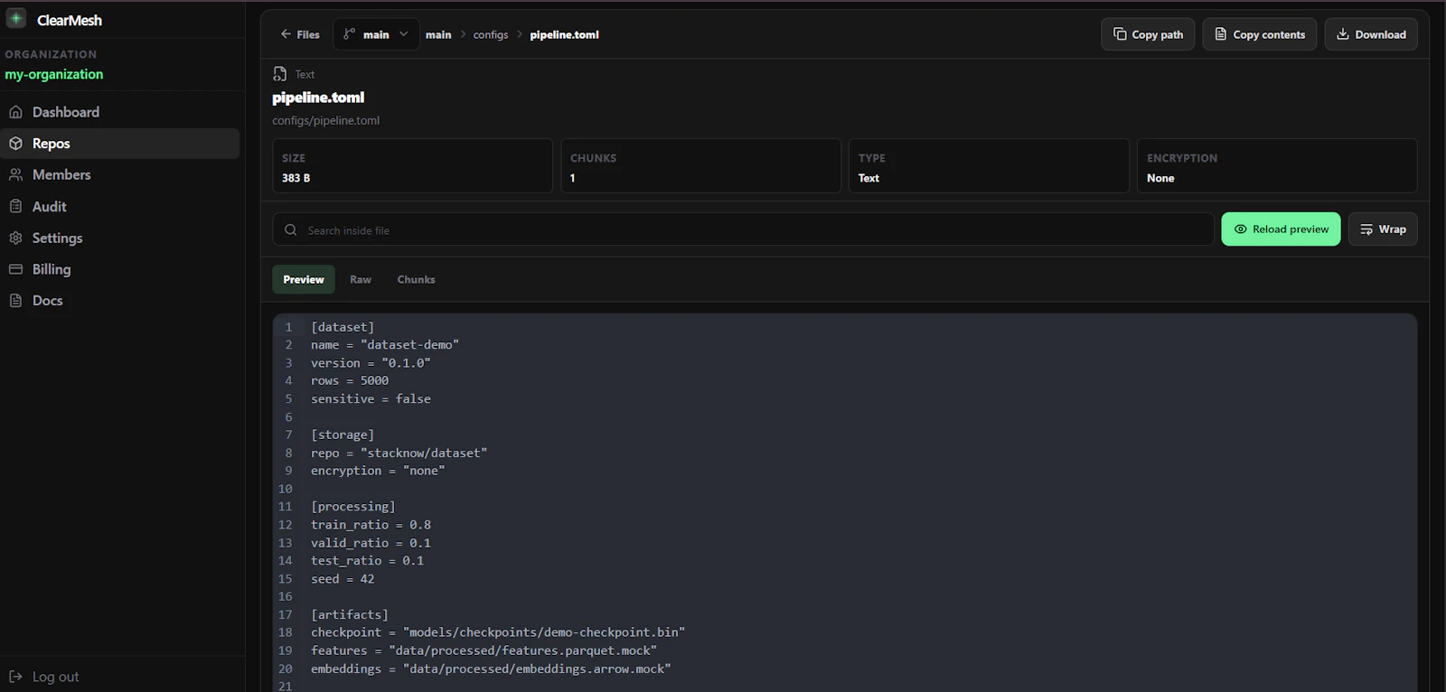 ClearMesh screenshot 4