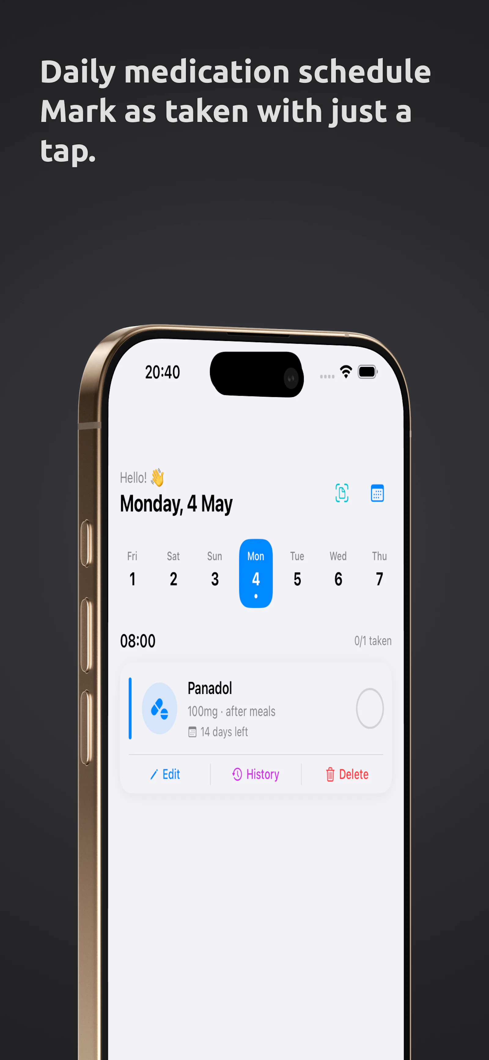 Dosediary  screenshot 3
