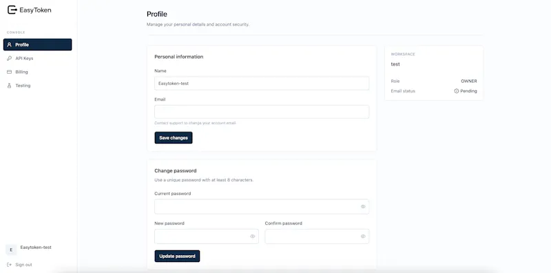 EasyToken screenshot 4