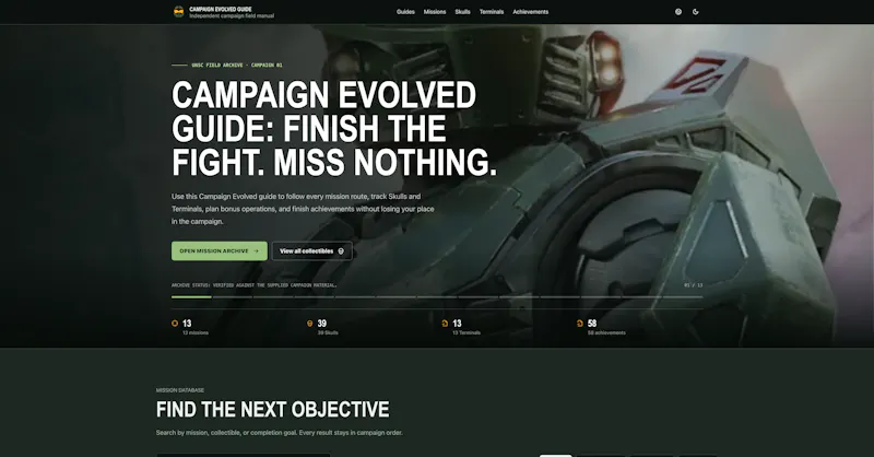 Campaign Evolved Guide screenshot 1
