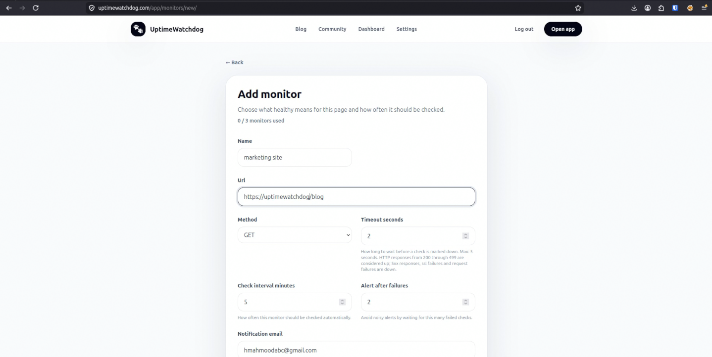 UptimeWatchdog gallery image
