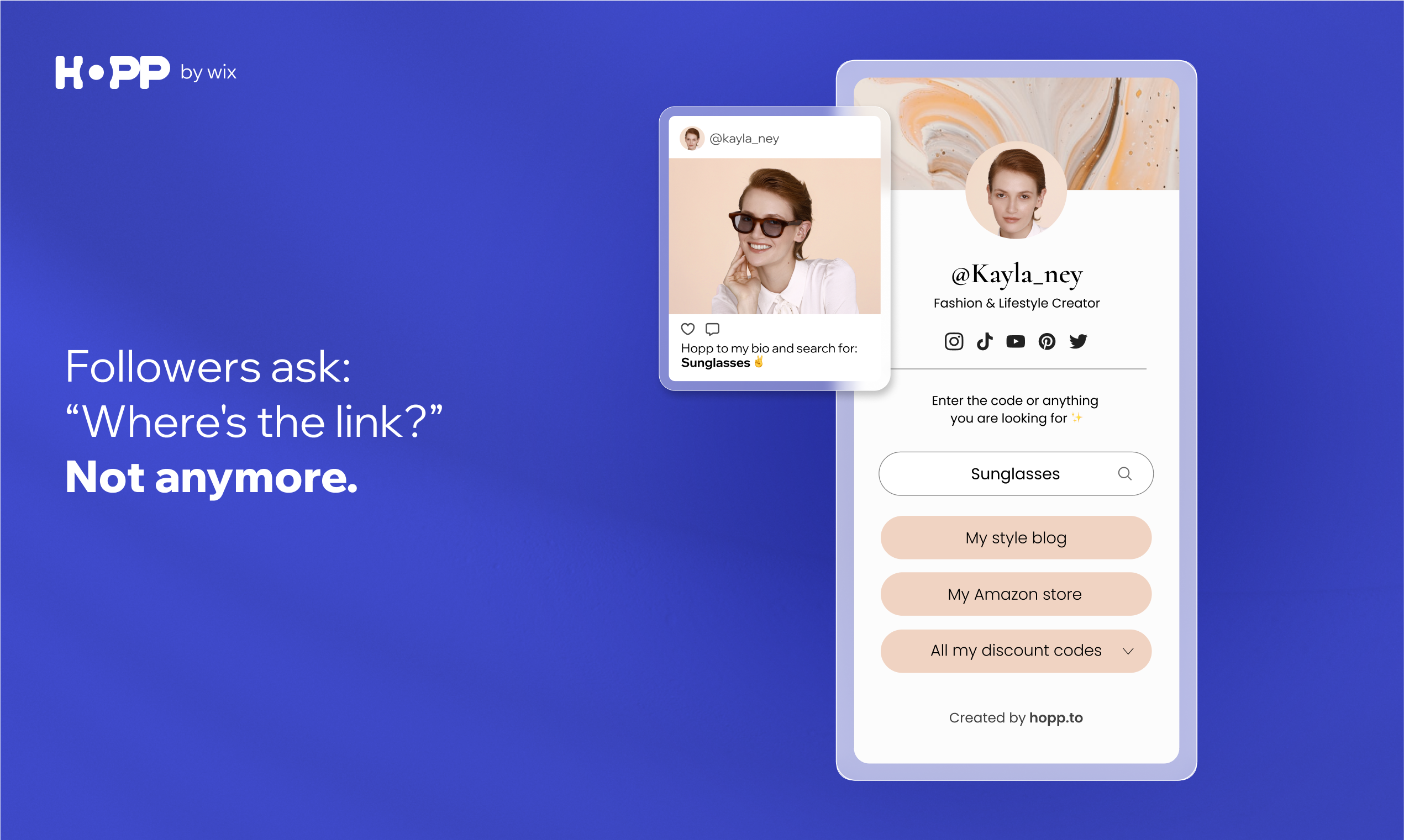 Hopp by Wix gallery image