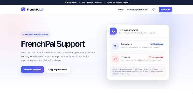FrenchPal.ai - Your AI Speaking Partner screenshot 4