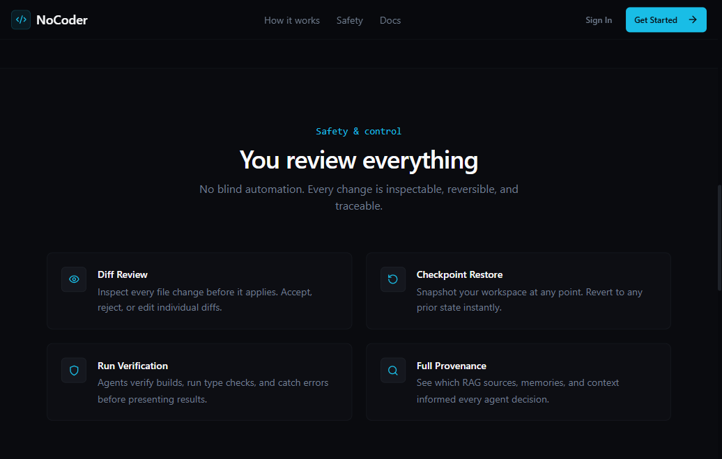 NoCoder gallery image
