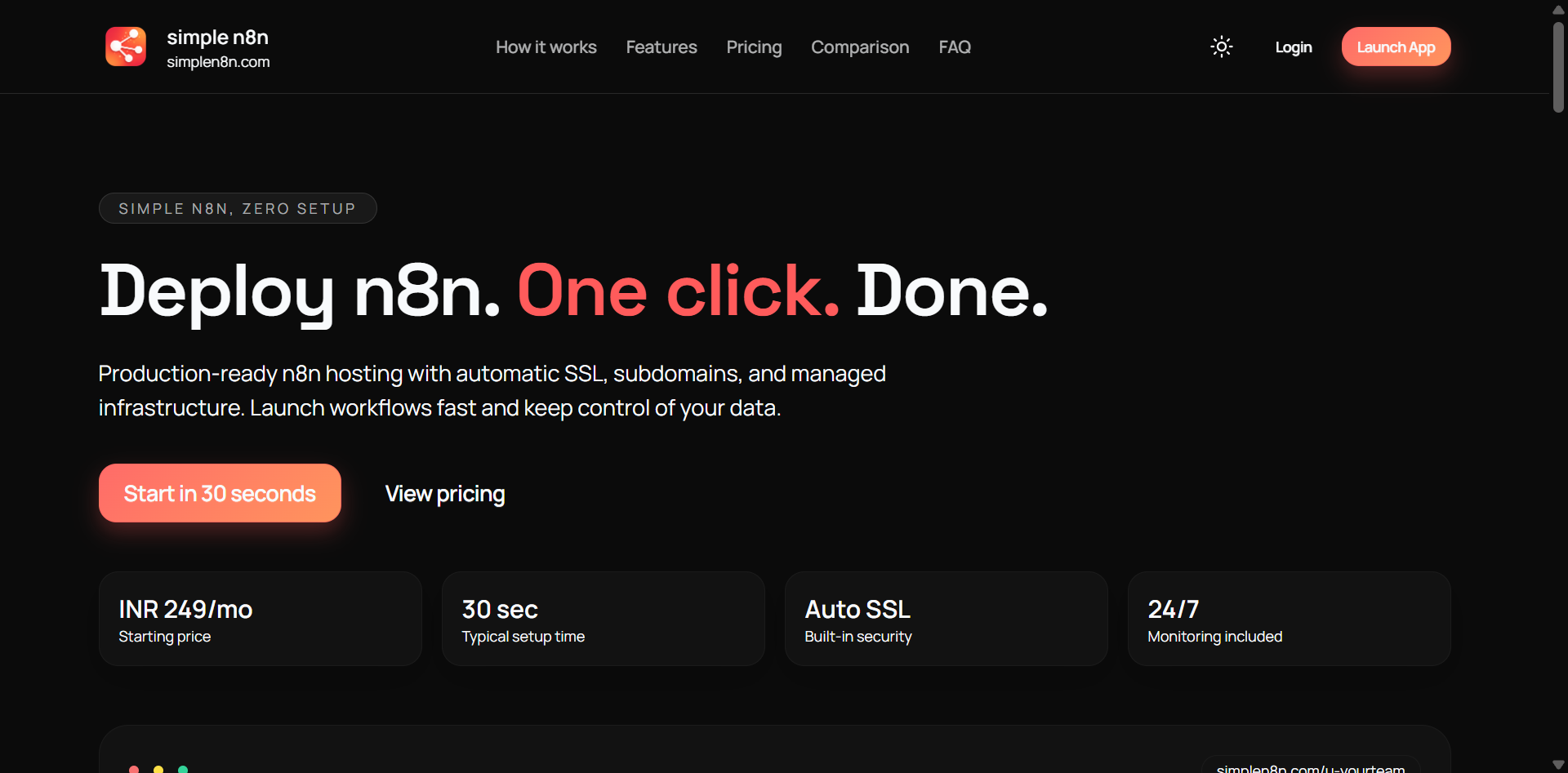 simple n8n gallery image