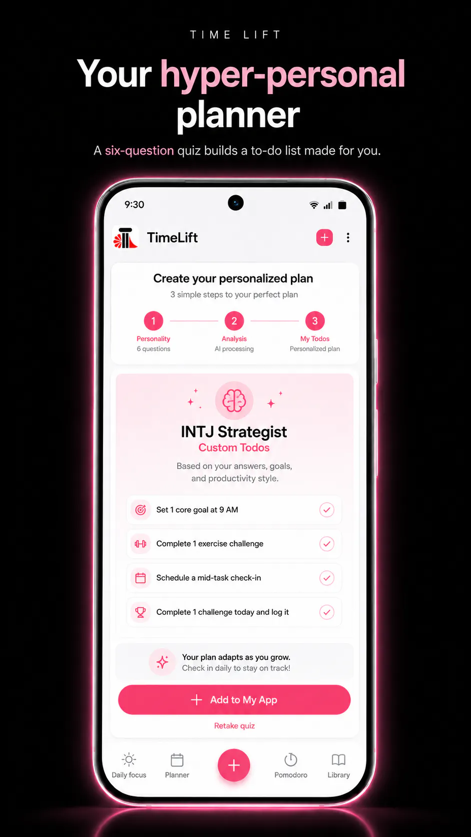 TimeLift — Voice AI Planner: Speak It.  gallery image