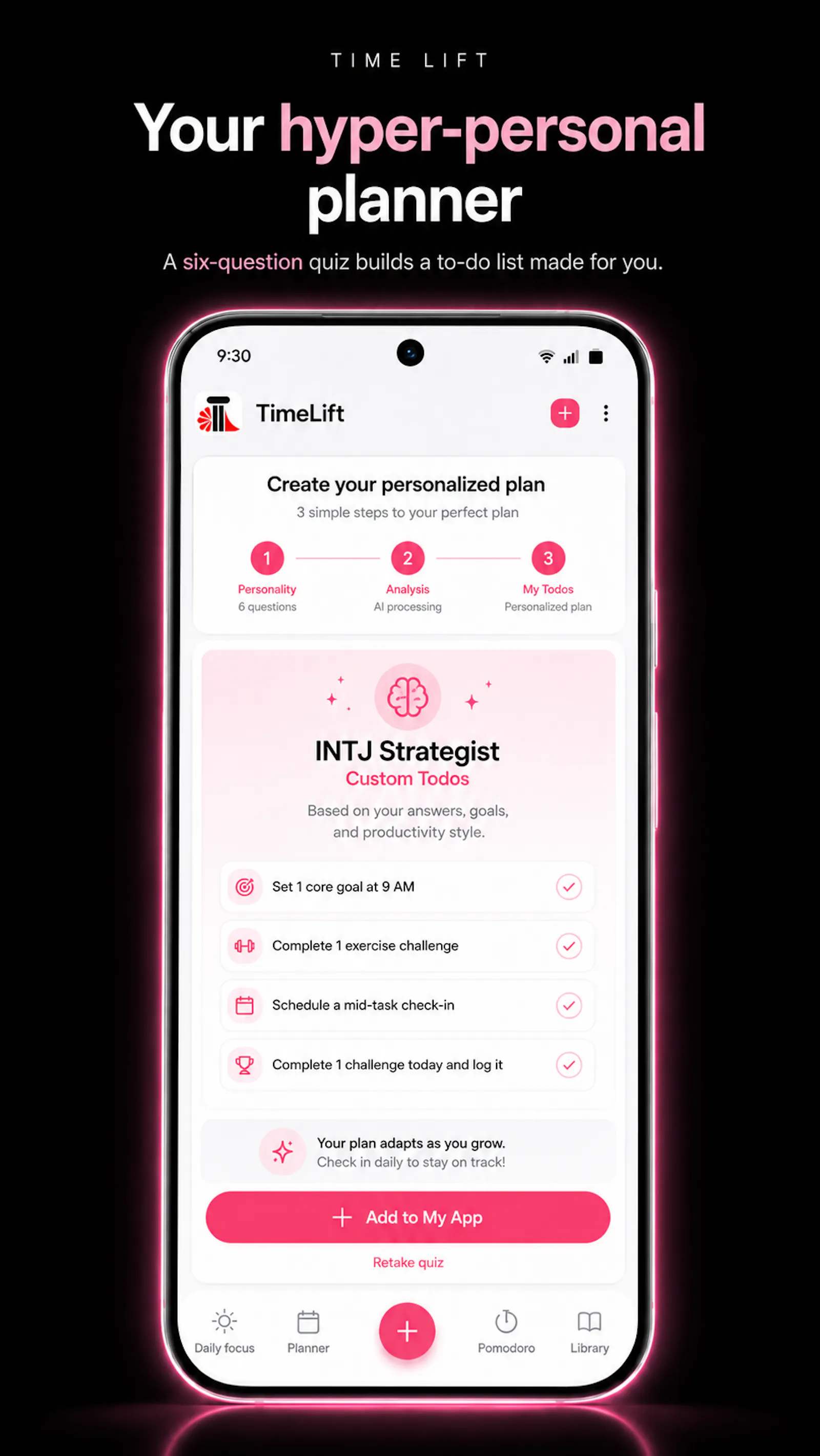 TimeLift — Voice AI Planner: Speak It.  screenshot 6