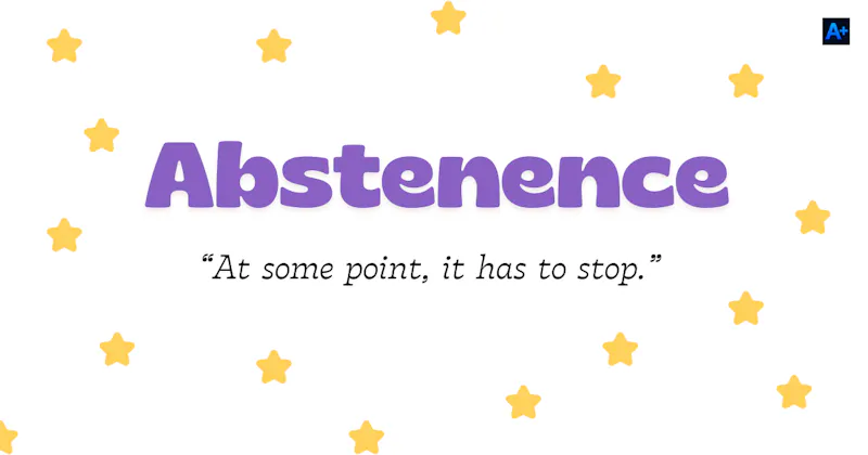 Abstenence screenshot 2