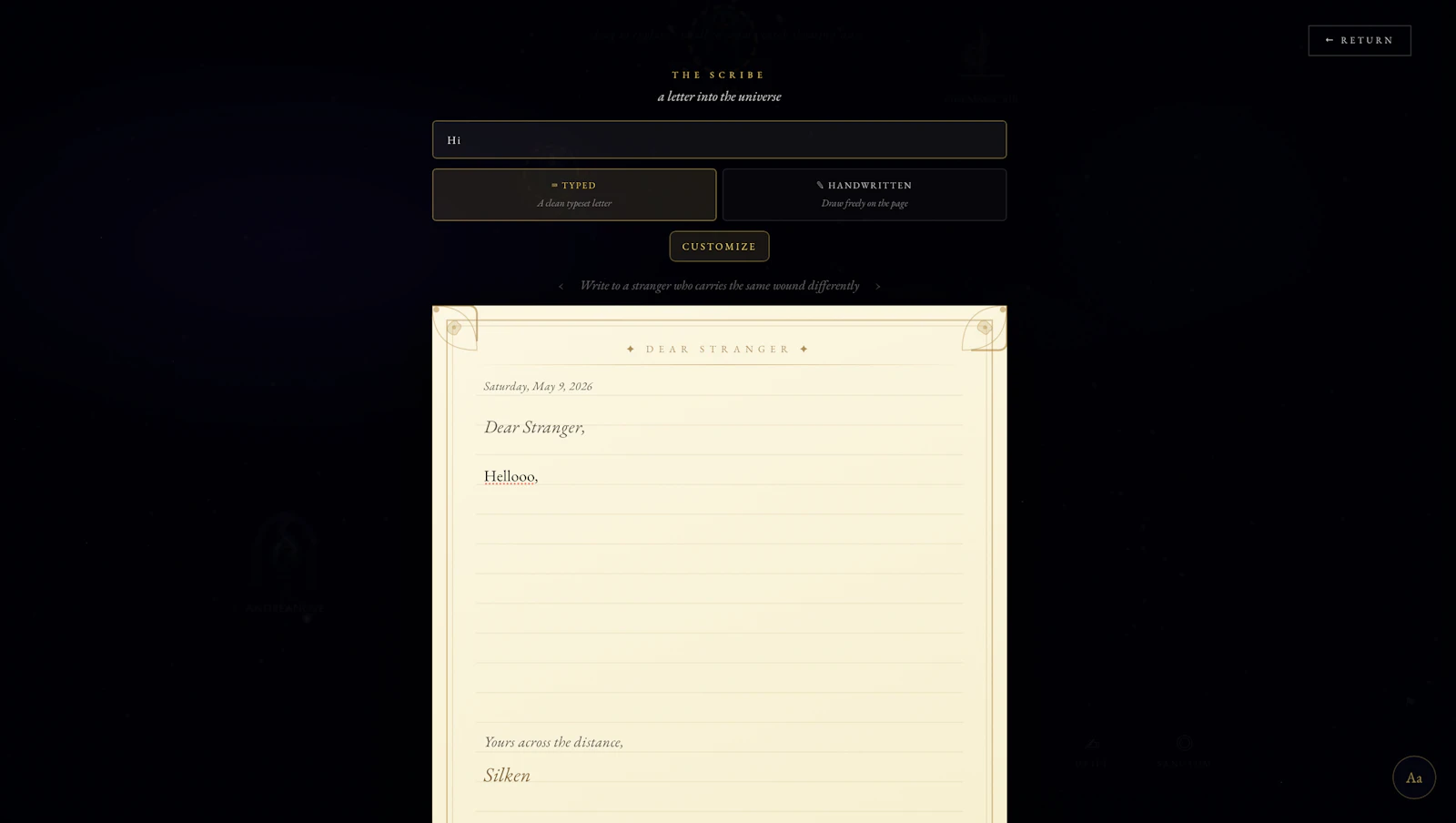 Dear Stranger screenshot 3