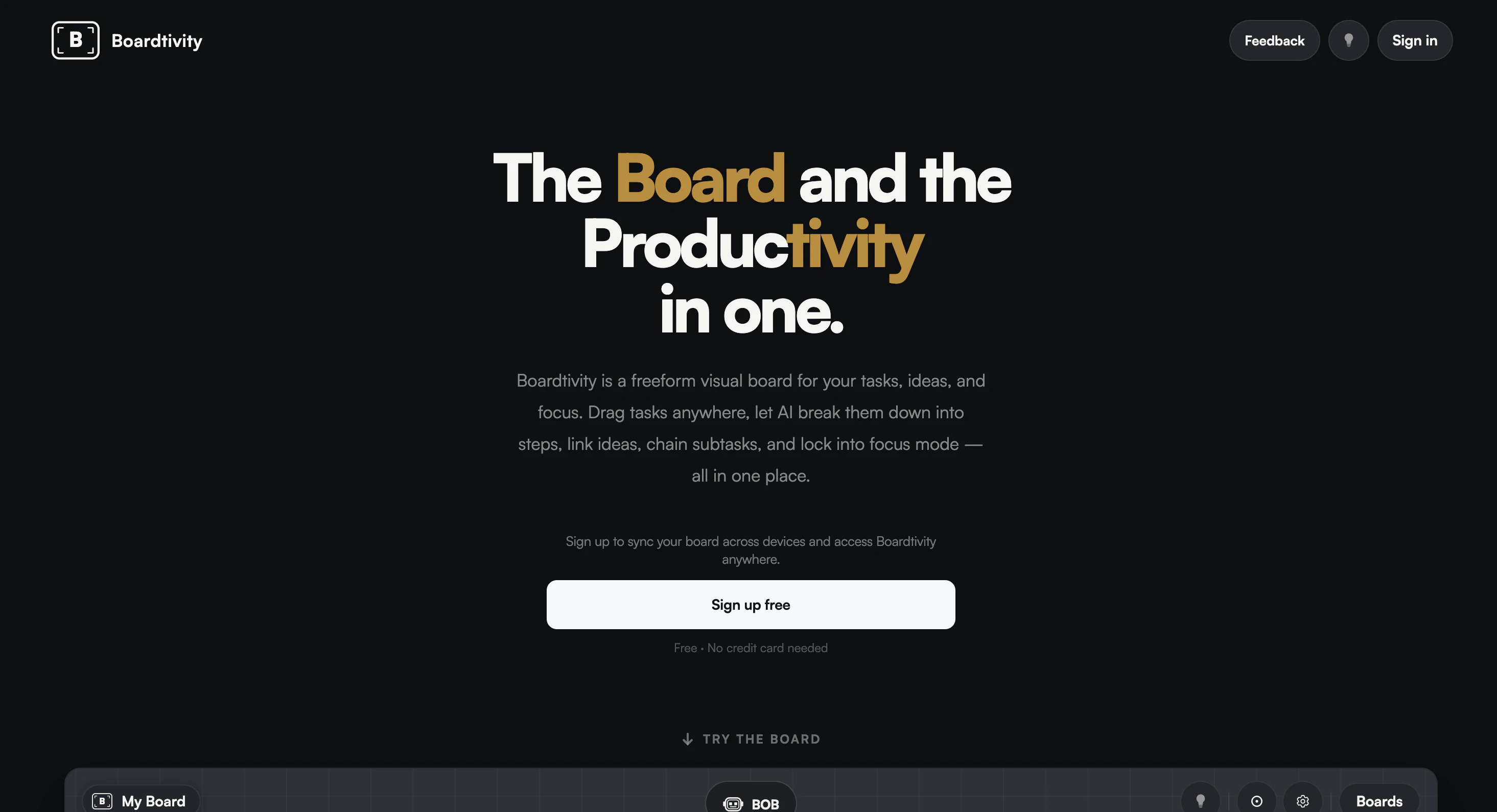 Boardtivity 대표 미리보기