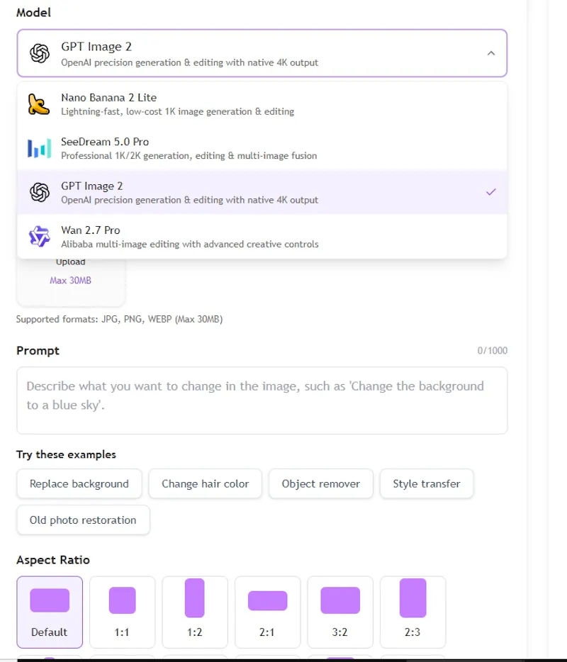 AI Photo Editor No Sign Up screenshot 3