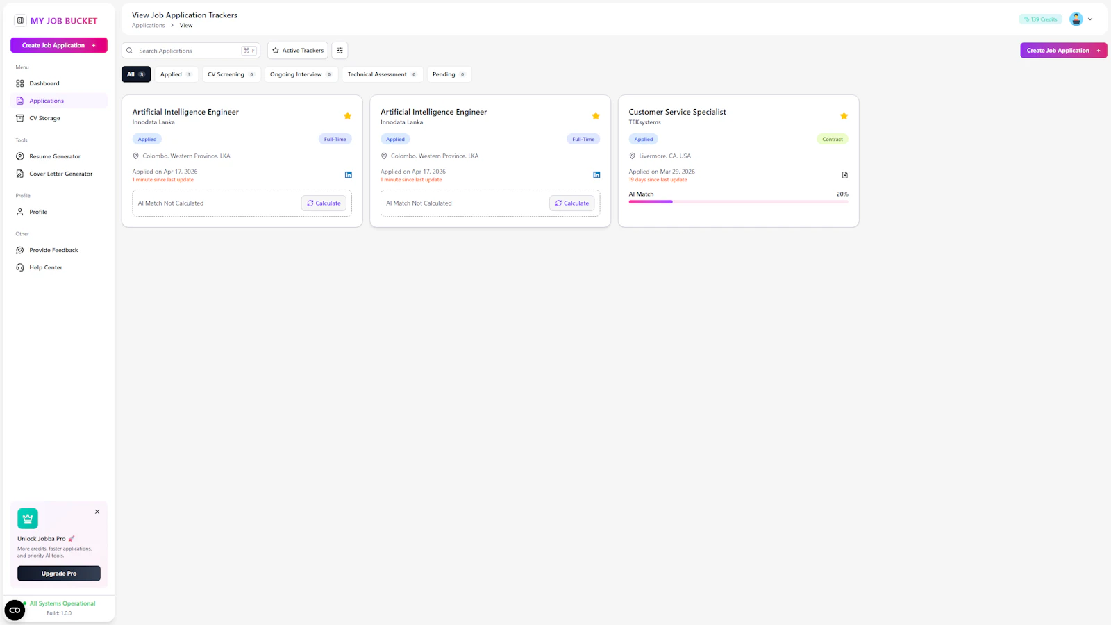 My Job Bucket screenshot 2