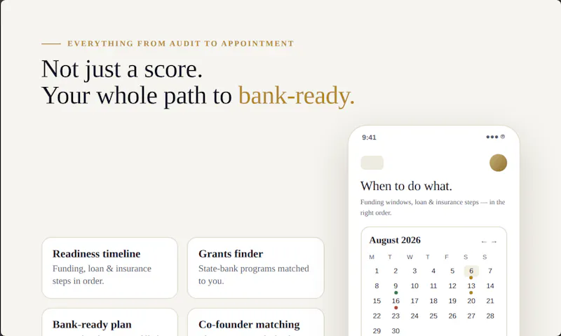 Bankreife für Gründer — TrioConsens screenshot 3