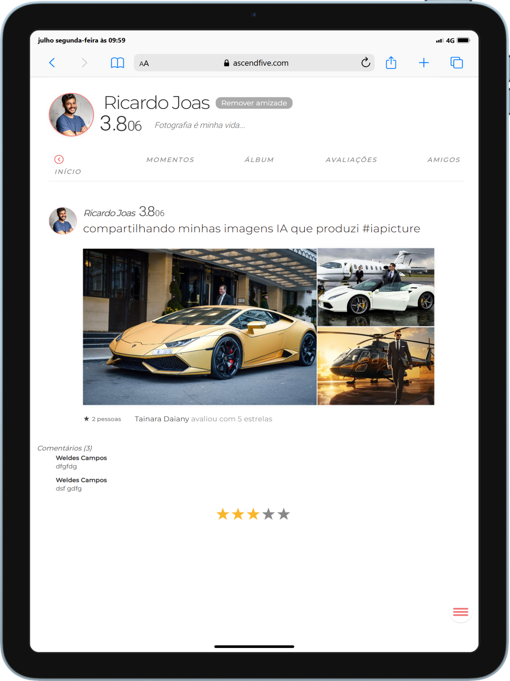 ascendfive.com - Main product screenshot demonstrating key features and user interface