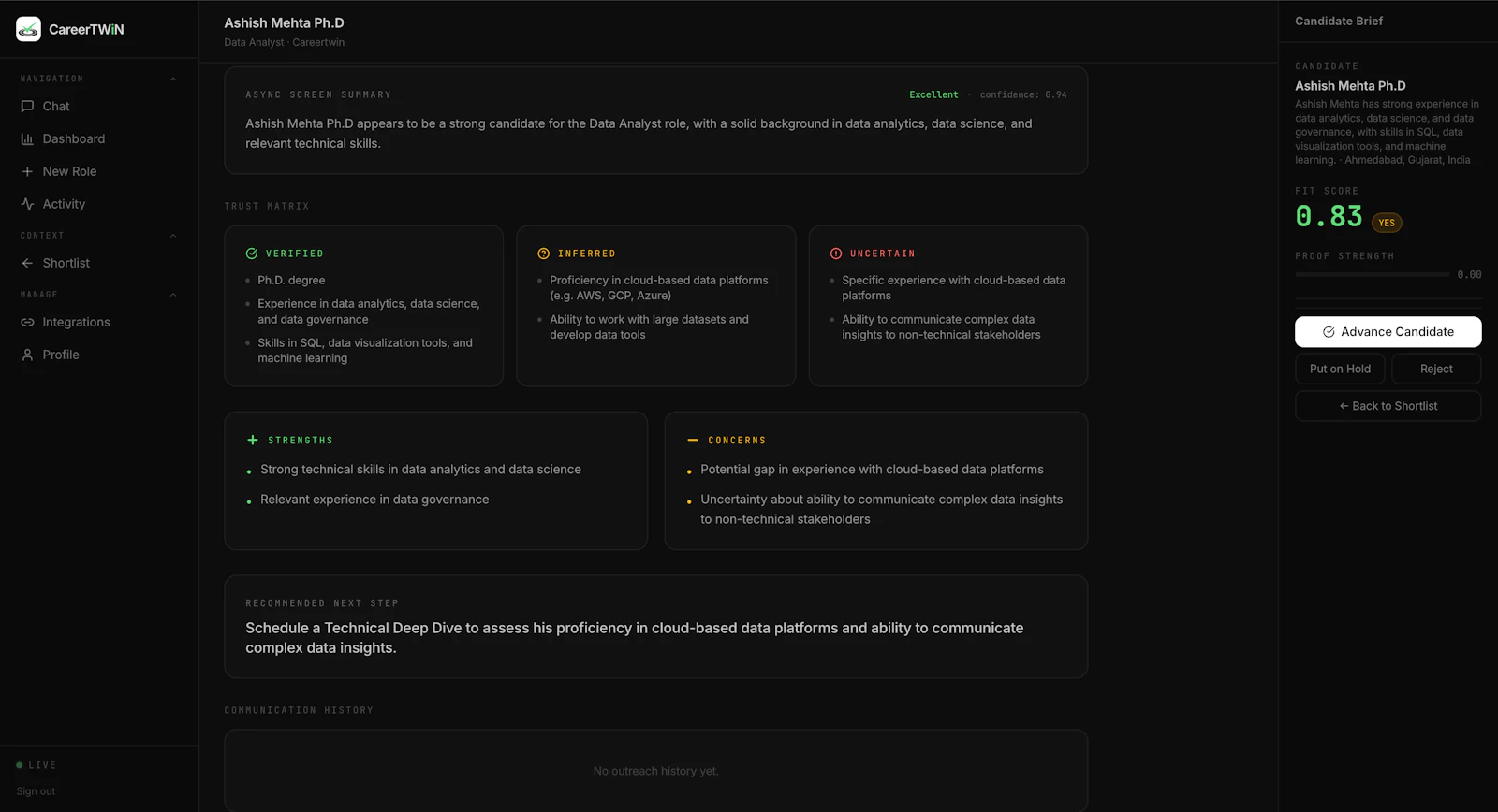CareerTWiN screenshot 9