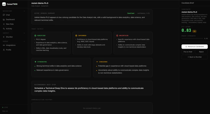 CareerTWiN screenshot 9