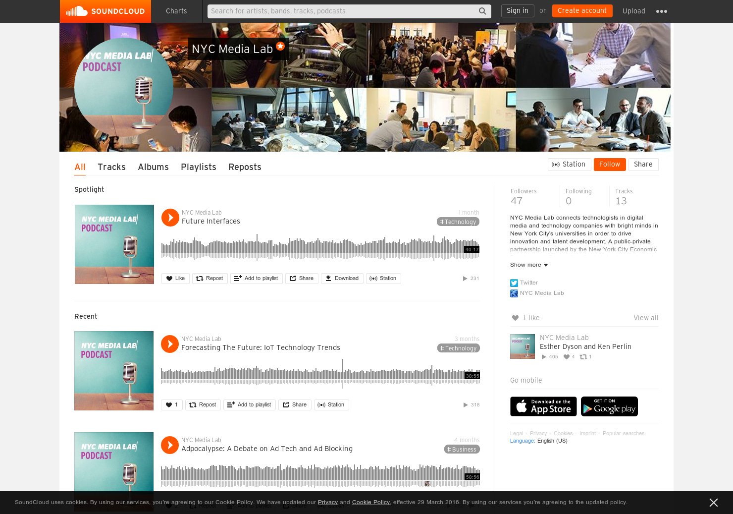 NYC Media Lab Podcast