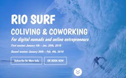Coworking & Coliving Surf Retreat in Rio de Janeiro media 3