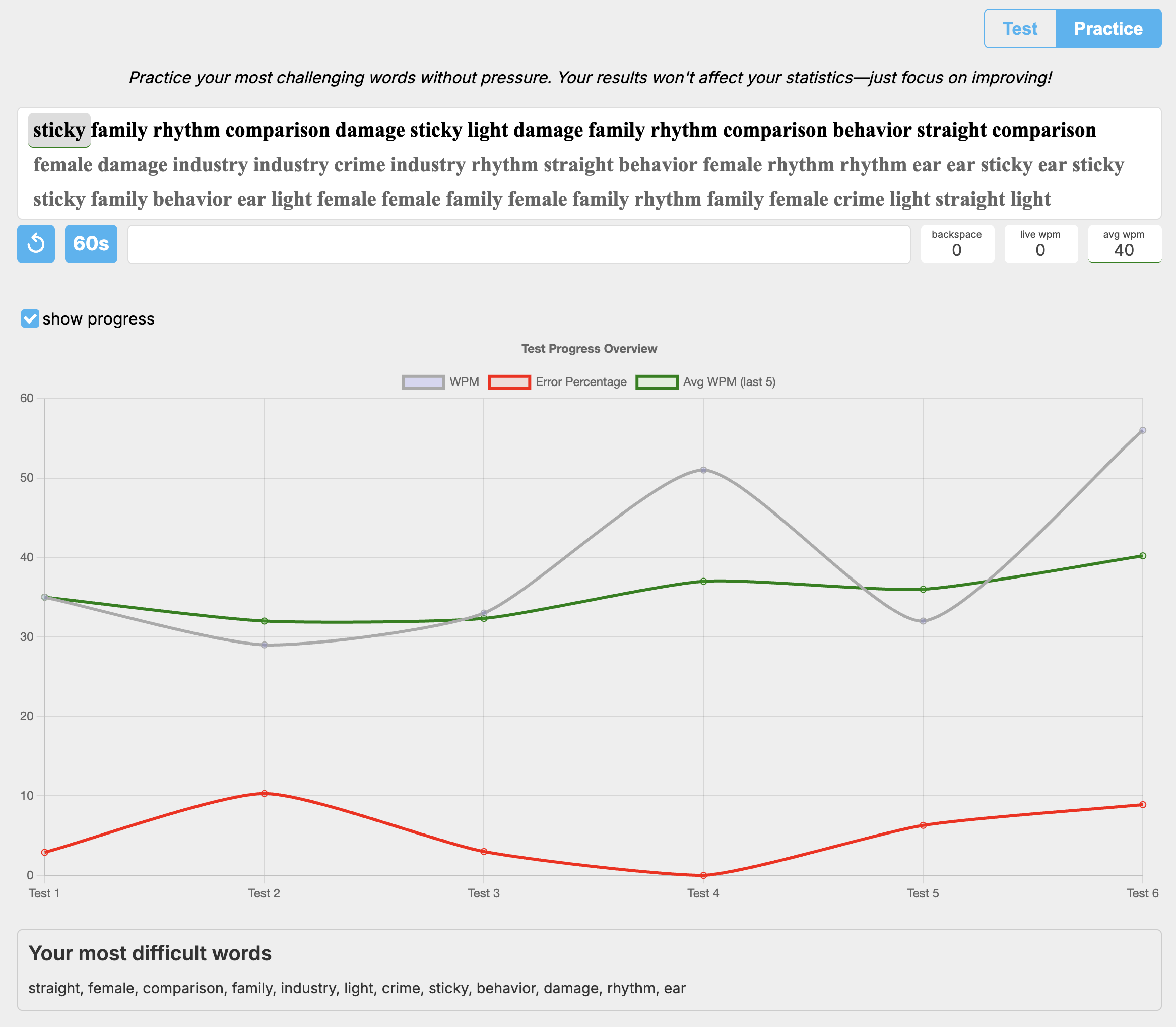TypeFaster - Screenshot 4 preview