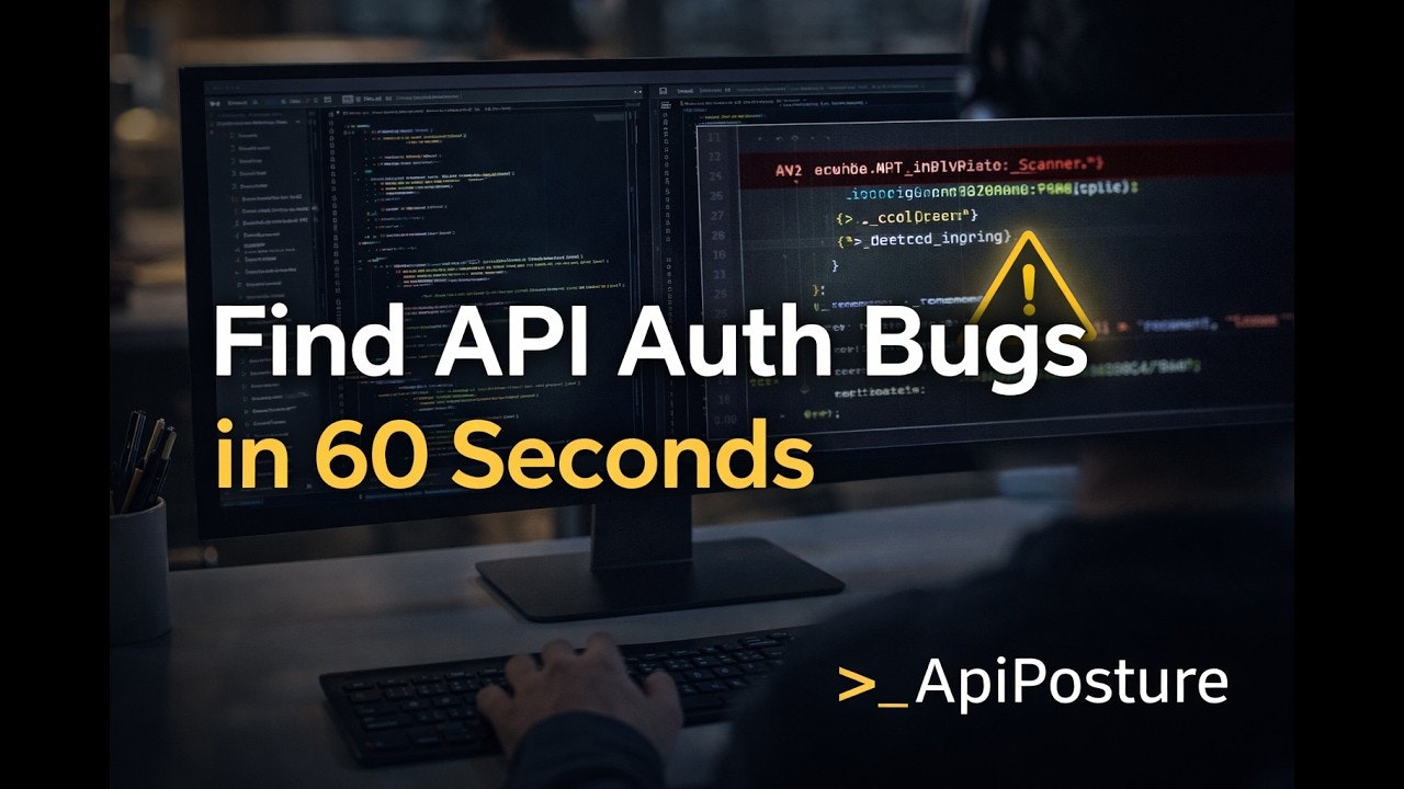 ApiPosture: Scan your APIs in seconds gallery image