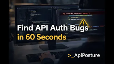 ApiPosture: Scan your APIs in seconds gallery image