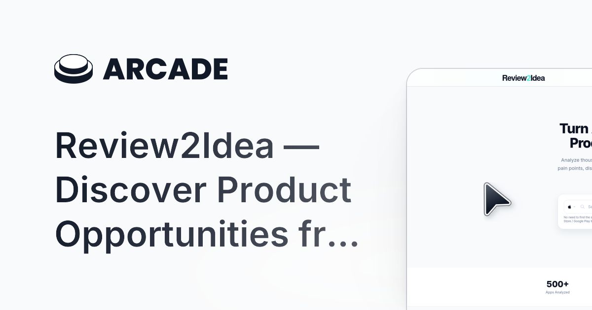 Review2Idea gallery image