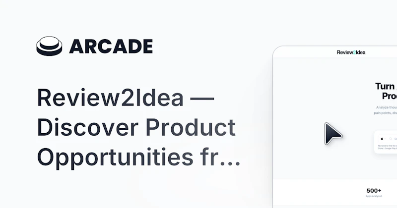 Review2Idea screenshot 1