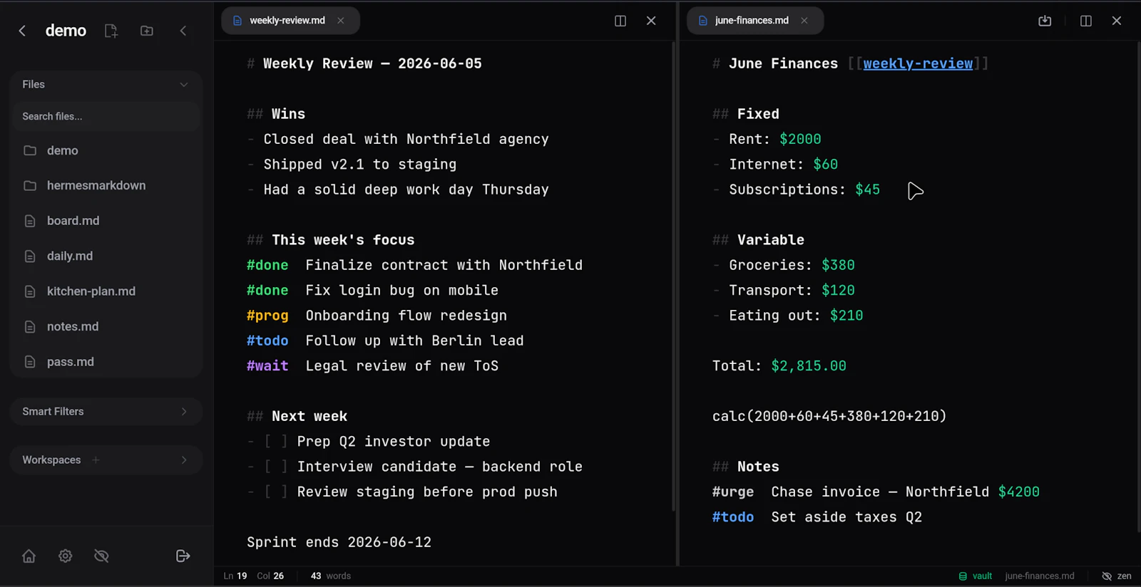 HermesMarkdown screenshot 4