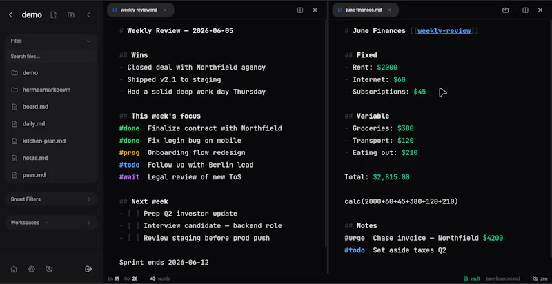 HermesMarkdown screenshot 4