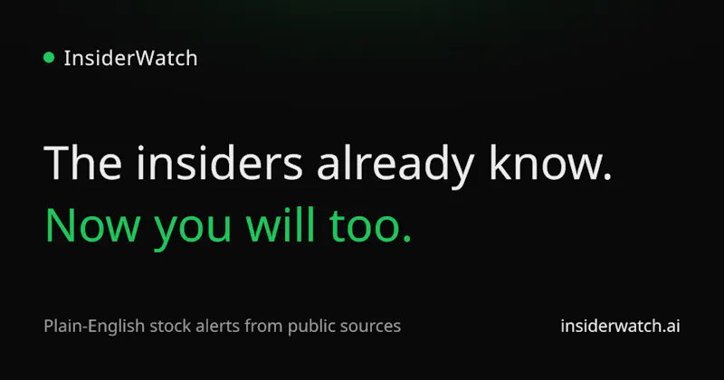 InsiderWatch screenshot 2