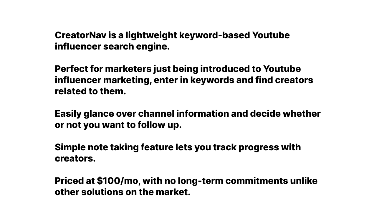 CreatorNav gallery image