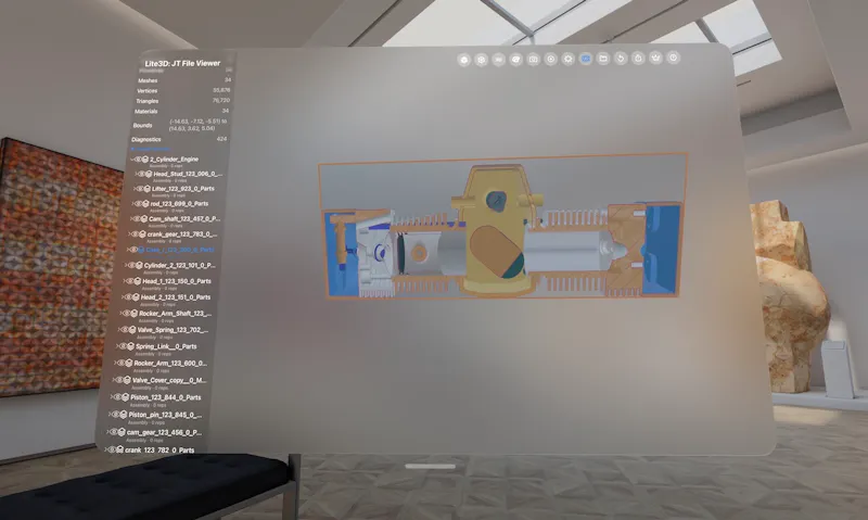 JT File Viewer screenshot 3