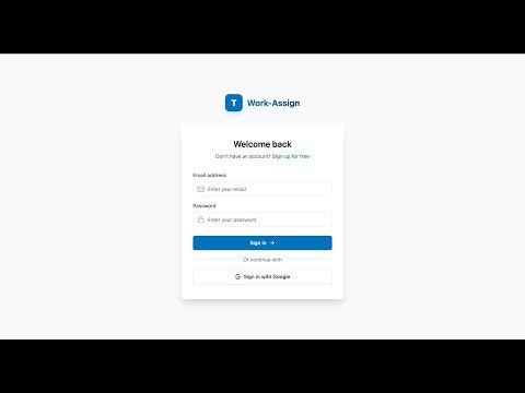 Work Assign gallery image