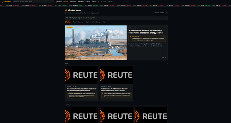 StockDeck screenshot 3