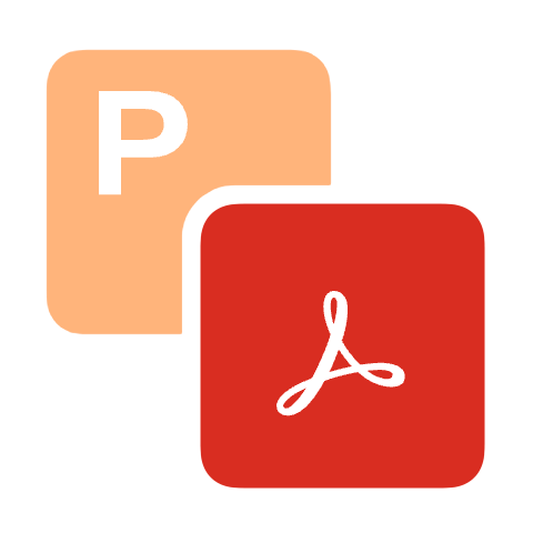 PPT to PDF logo