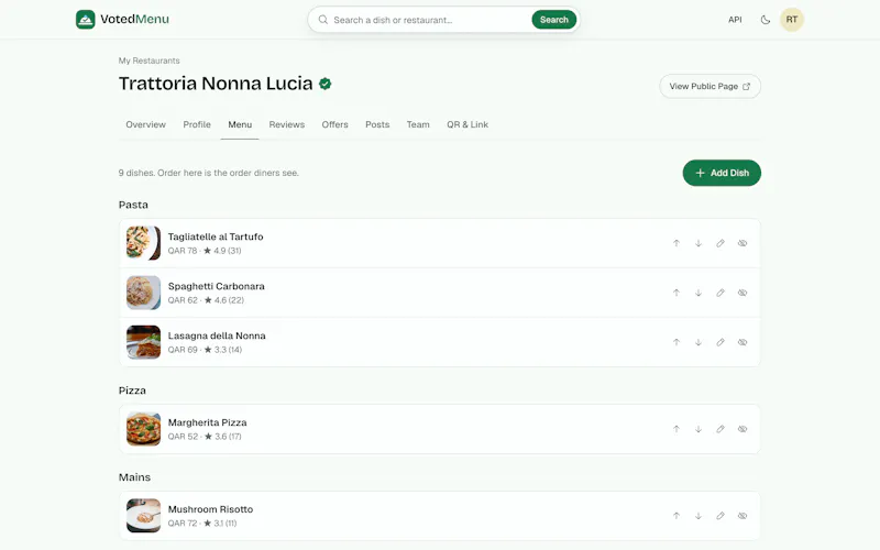 VotedMenu screenshot 10