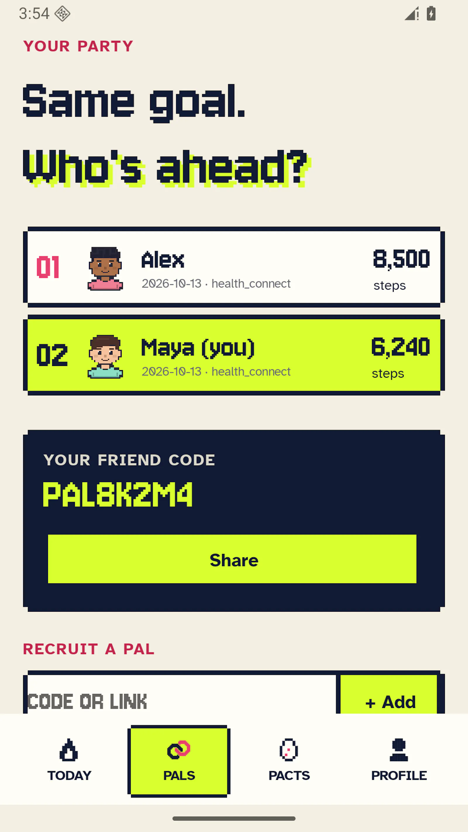 Pact Pals screenshot 1