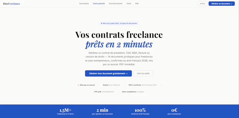DocFreelance screenshot 1