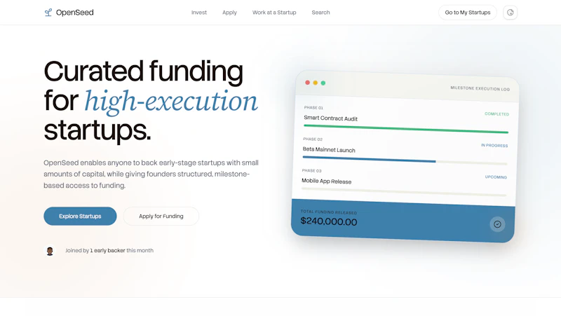 OpenSeed screenshot 2