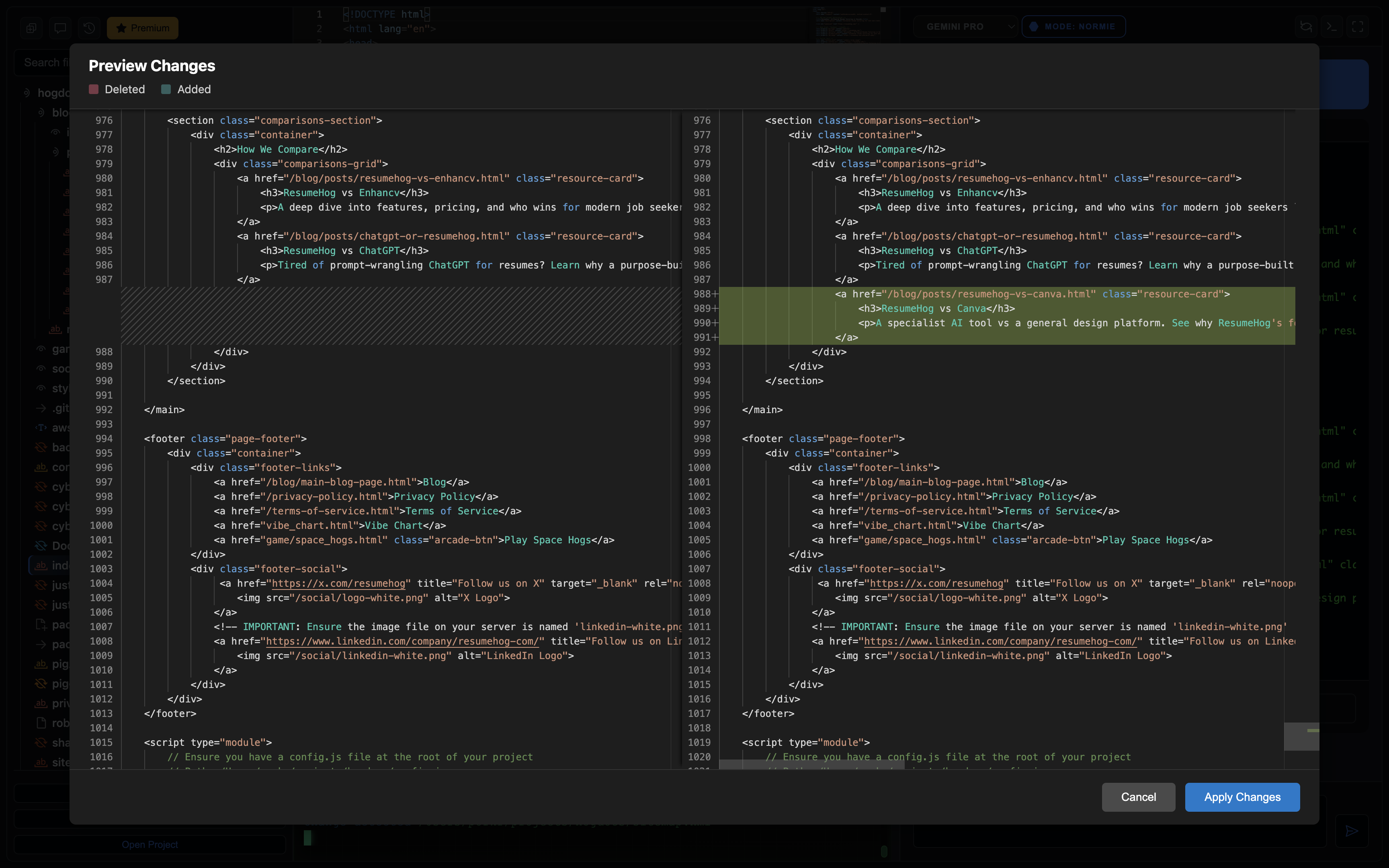 PorkiCoder IDE gallery image
