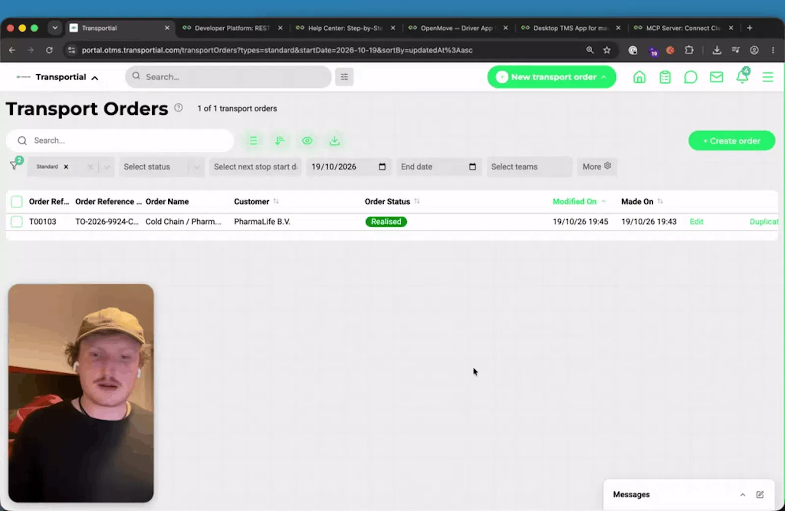 Transportial screenshot 1 (video preview)