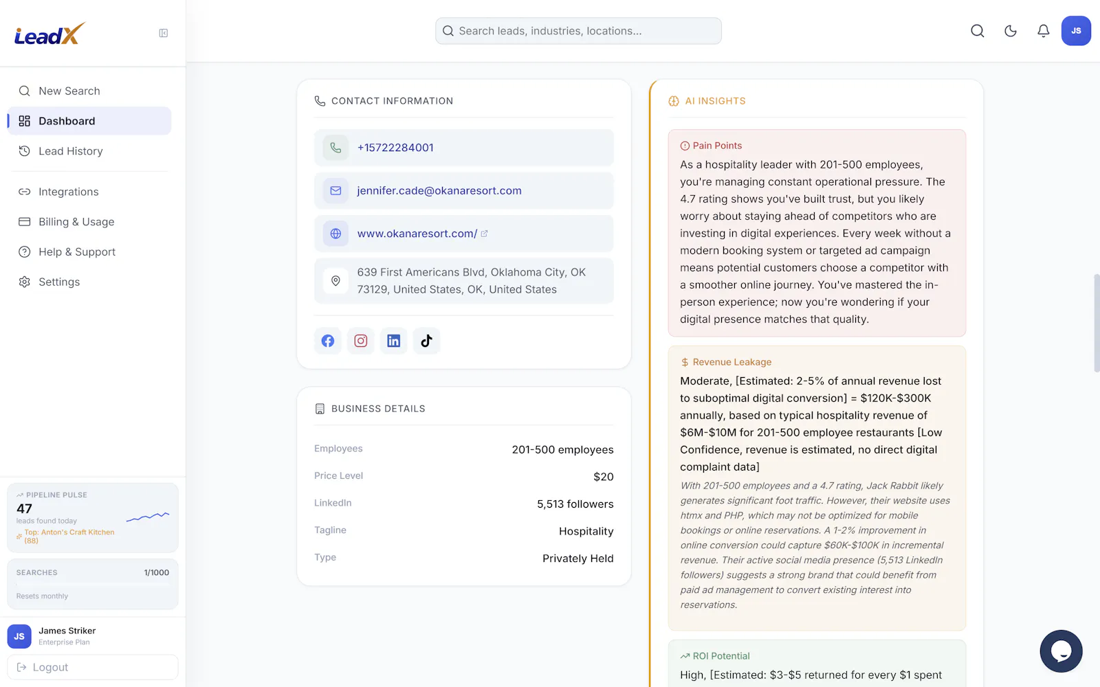 iLeadX screenshot 5
