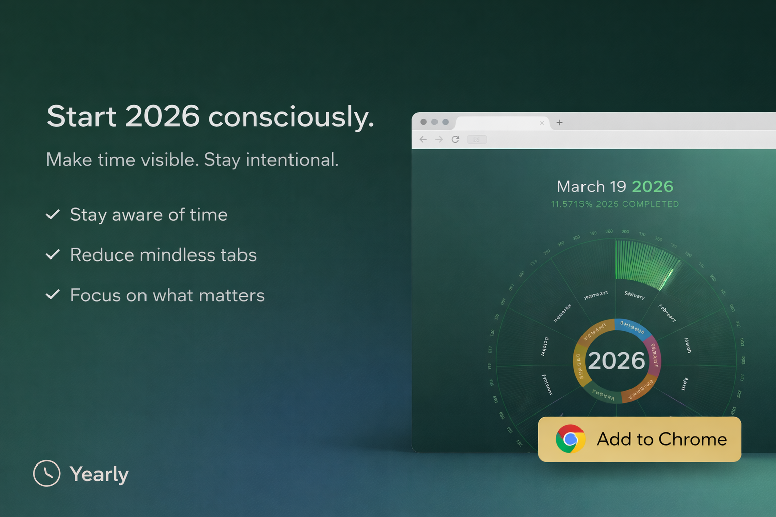 Yearly: Visual Year Progress gallery image
