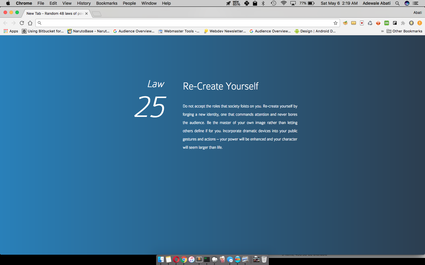 Random 48 Laws of Power gallery image