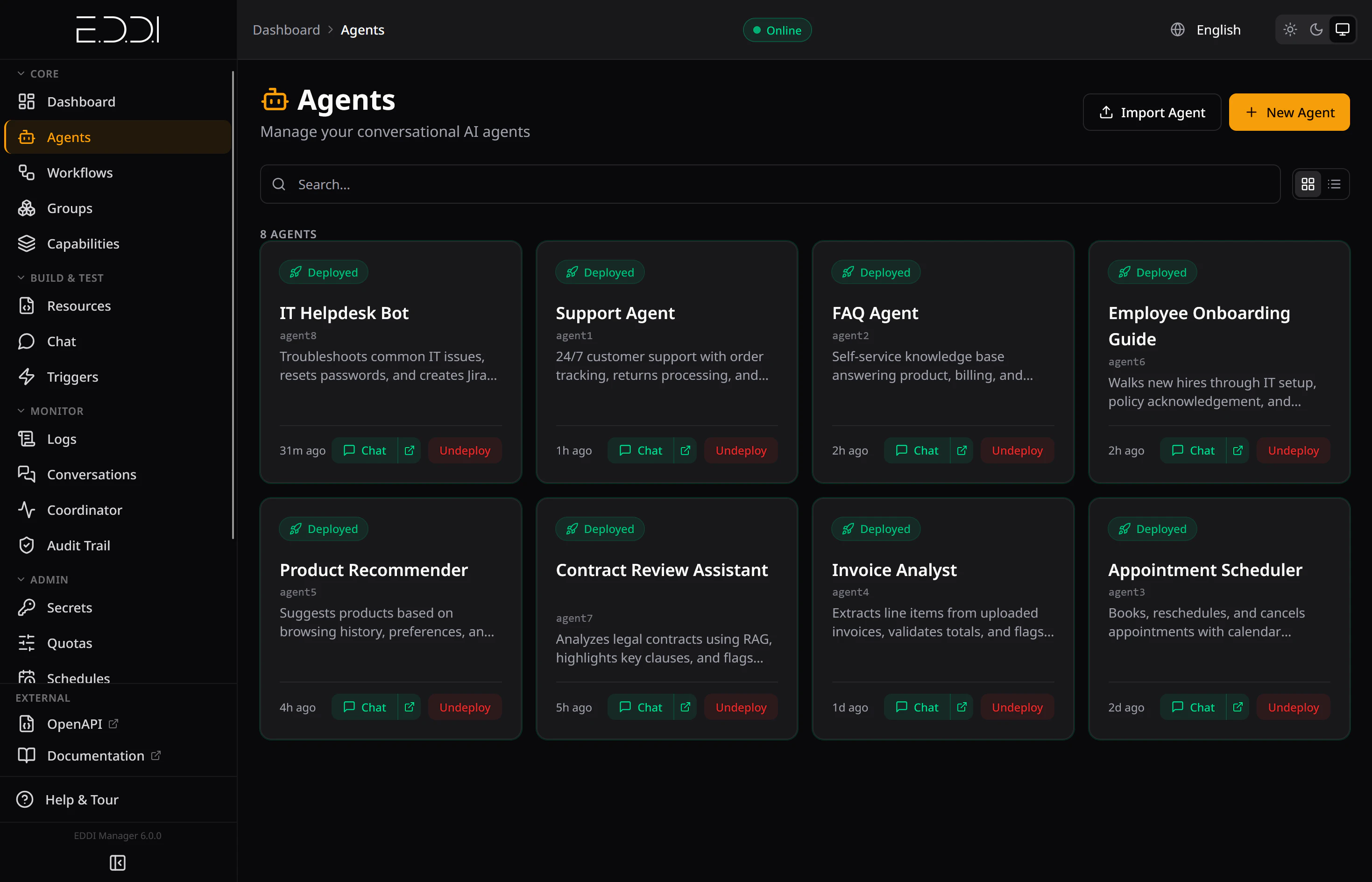 EDDI v6 screenshot 2