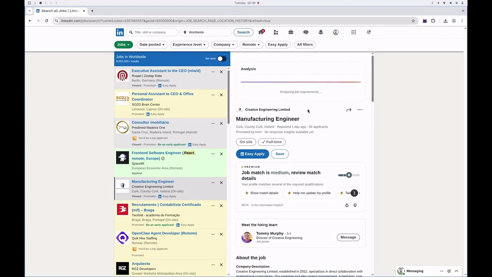 JobLens AI: Stop seeing the same jobs screenshot 1 (video preview)